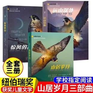 山居岁月系列三部曲纽伯瑞儿童文学奖金奖山居岁月惊风的山远山深处荒野生存小学生五年级课外书阅读外国儿童文学中文版9-12岁
