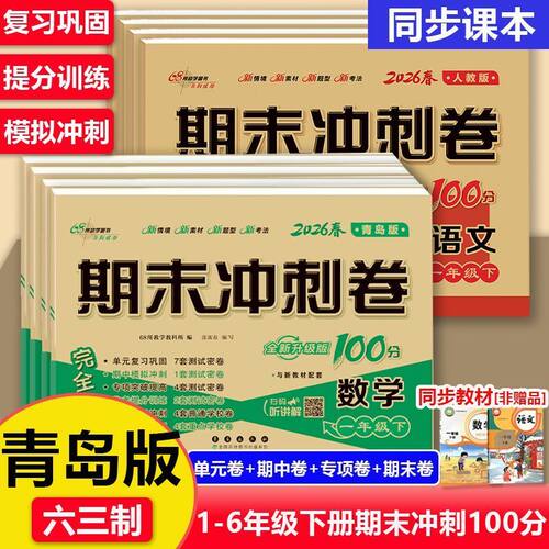 期末冲刺100分青岛版数学