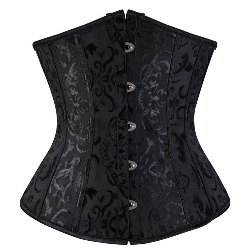 Gothic Sexy Underbust Corset Waist Trainer Slimming Lingerie