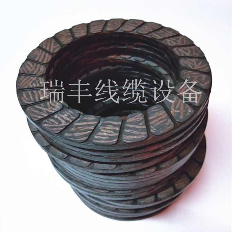 高速绞线机摩擦片石棉铜丝图片