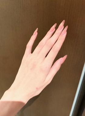 丽奈渐变穿戴甲千金玻璃珠猫眼甜妹显白纯欲甜美温柔可拆卸美甲贴