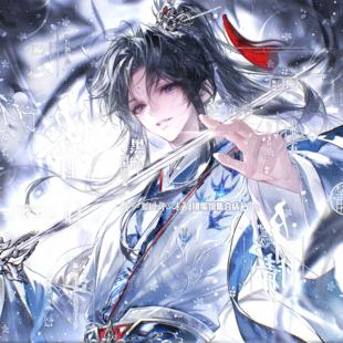 抱盒50张 黑潮一川画扇扭蛋 情侣动漫头像原创圈直购高清无水印