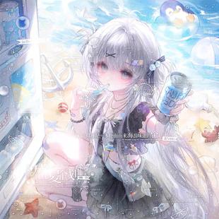 20张 星星喵扭蛋1期 闺蜜女生动漫插画头像原创圈直购 高清有薄玛