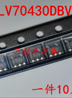 全新 TLV70430DBVR 丝印QUQ 低压差线性稳压 SOT23-5 现货10个