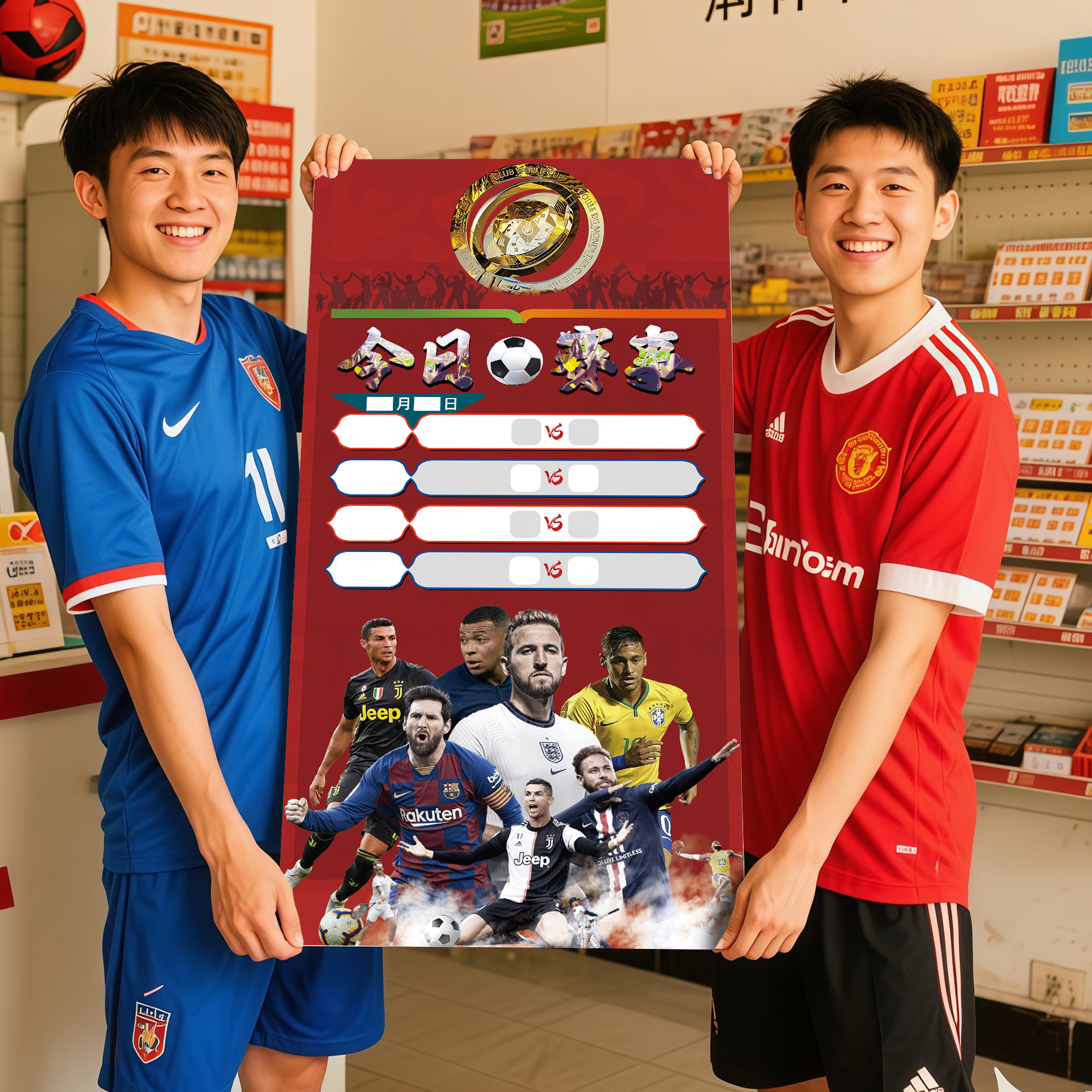 2025美国世俱杯海报宣传赛程表