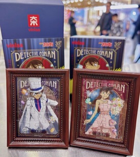 VINLAA为㚓盲盒拼图名侦探柯南28片冰箱贴拼图基德拼图冰箱贴