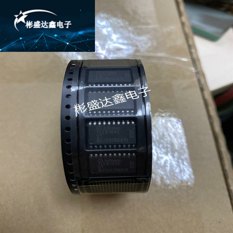 TLE8104E 汽车电源芯片 SOP20底带散热片 TLE8104E S1 直拍