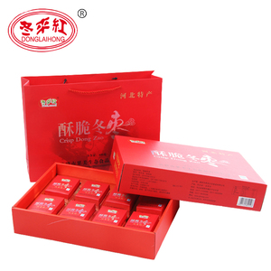 冬来红脆冬枣 黄骅酥脆冬枣沧州特产无核脆冬枣礼盒装50g*8盒包邮