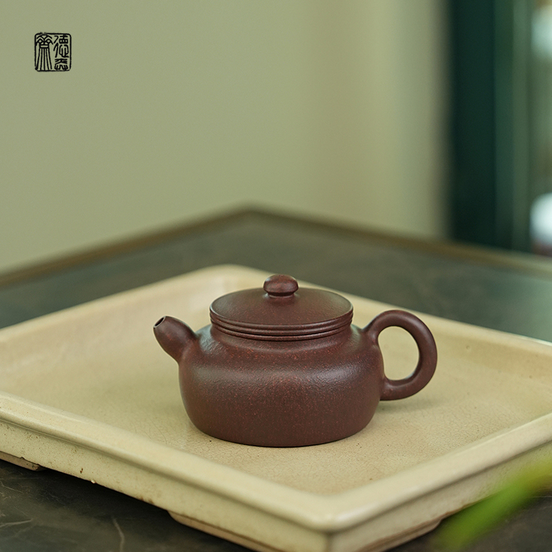 德弈斋宜兴紫砂茶壶茶具中式复古风黄龙山原矿紫泥许逸军韬光养晦
