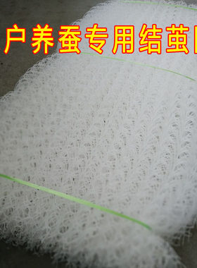 10张塑料上山吐丝养殖户结茧网
