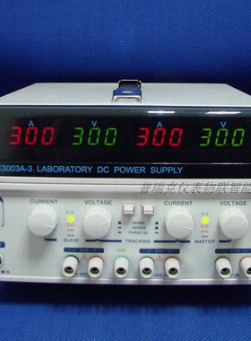 精测直流稳压电源JC3003A-3(30V3A)3路输出 带输出开关 全新原装