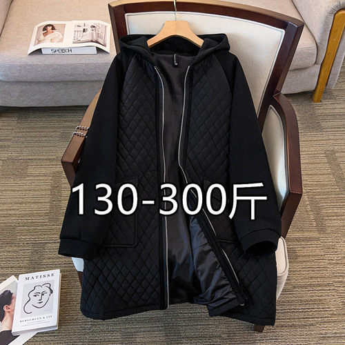 休闲宽松百搭连帽棉服外套