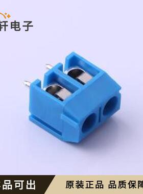 原装DB301V-5.0-2P-BU-P全新插件,P=5mm