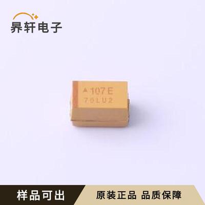 原装TAJE107K025RNJ全新CASE-E-7343-