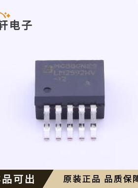 原装LM2592HVS-12/TR全新封装TO-263-5