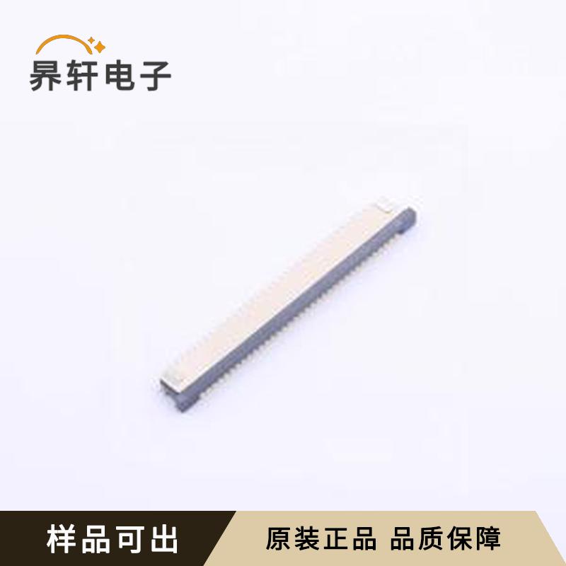 原装1.0K-FX-34PWBG全新SMD,P=1mm,卧贴