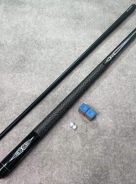 台球杆黑科技小头碳纤维碳素分体中式黑八8球房会员斯诺克桌球杆