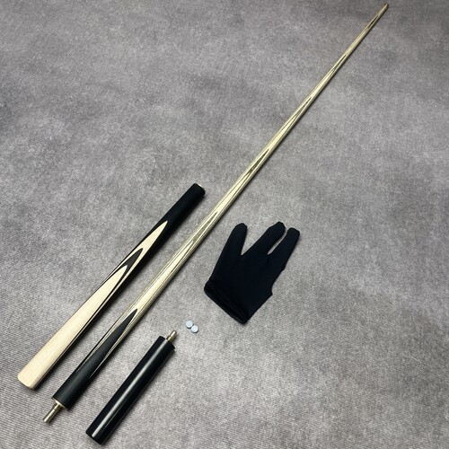 中式黑八手工杆机雕剑纹