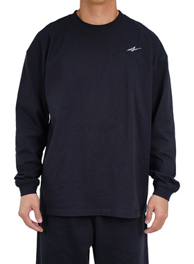 SPO长袖生活t-Diamond 黑色/白色