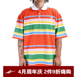 SPO 红色 oversizePolo衫