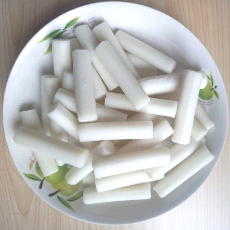 江西新余特产韩式水磨炒年糕条辣酱炒手指部队火锅大米年糕400g