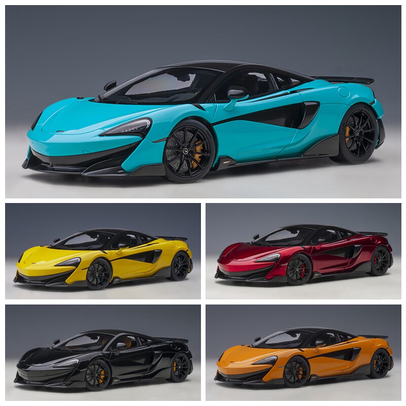 autoart奥拓1:18迈凯伦600lt全开汽车模型aa跑车成品收藏成人玩具
