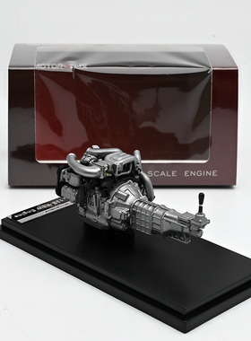 MotorHelix MH 1:18 马自达 13B REW 转子 发动机模型 成品摆件