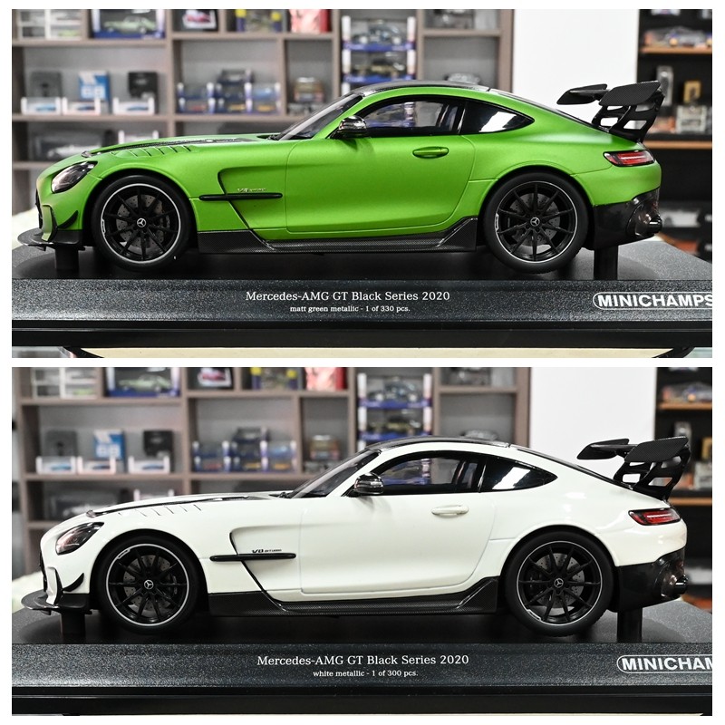 minichamps迷你切 1:18 奔驰 AMG GT Black series 2020合金车模