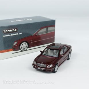 Tarmac Works 1:64 奔驰 S55 AMG 合金汽车模型 小比例成品摆件