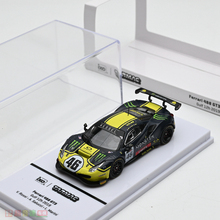 TW 1:64 Ferrari 488 GT3 Gulf 12 Hours 2019 合金汽车模型 成品