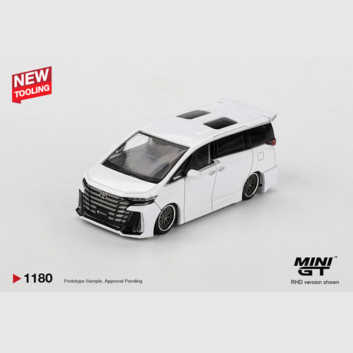 MINIGT164埃尔法合金汽车模型