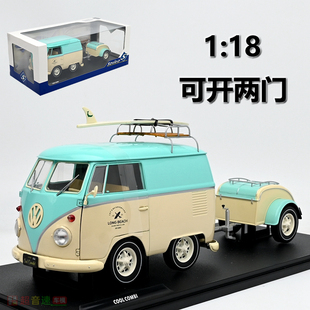 COOL 成品摆件 Solido 大众休旅车 合金汽车模型 MINT COMBI