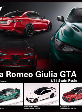 MH 1:64 Alfa Romeo Giulia GTA 树脂汽车模型 限量版 成品收藏