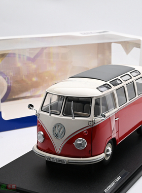 Solido 1:18 VOLKSWAGEN T1 SAMBA 大众 休旅车 合金汽车模型