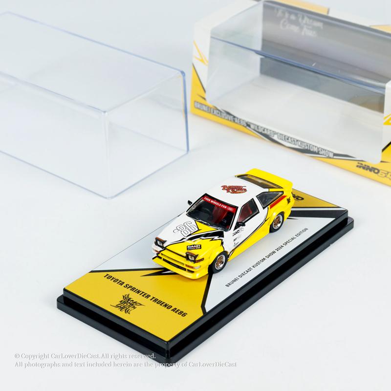 AE86文莱汽车模型INNO164