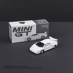 MINIGT 1:64 兰博基尼康塔什 Countach 25th 合金汽车模型 成品