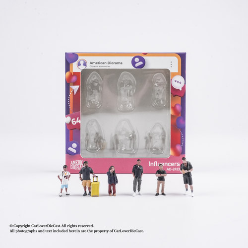AmericanDiorama164合金人偶