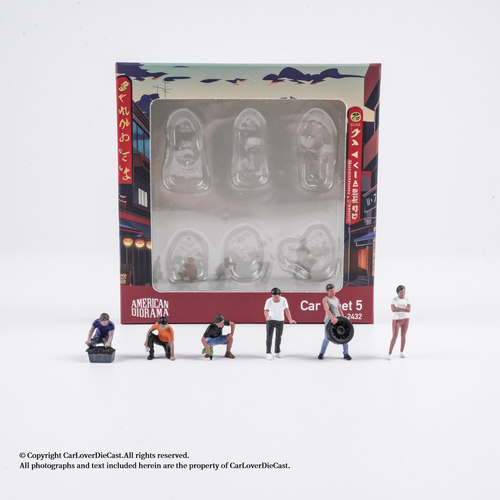 AmericanDiorama164合金人偶