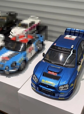 OTTO 1:12 斯巴鲁SUBARU IMPREZA S9 WRC 2003 树脂汽车模型成品