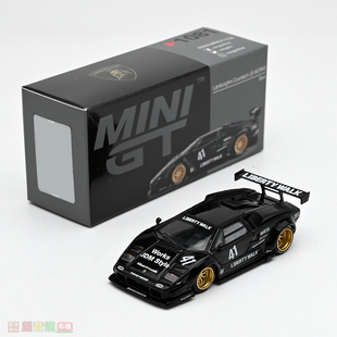 MINIGT 1:64 兰博基尼康塔什 Countach liberty宽体汽车模型1081