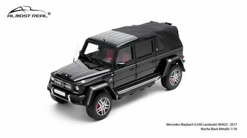 Almost real AR 1:18 奔驰大G 迈巴赫G650 合金汽车模型 敞篷成品