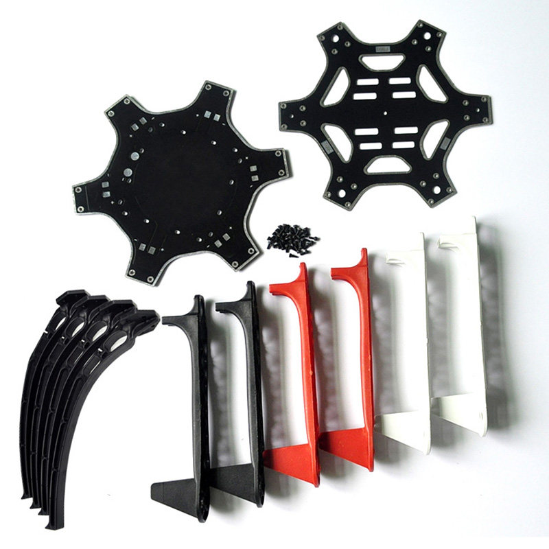 멀티콥터 F550세트|신형자이다 동력구성|침입골드프레임|550 6축 6축