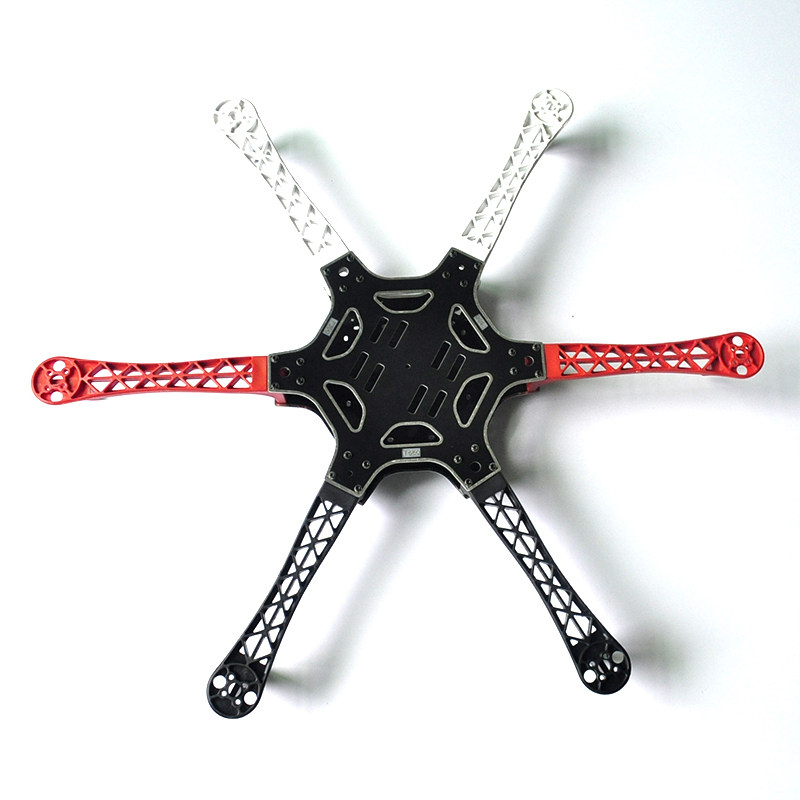 멀티콥터 F550세트|신형자이다 동력구성|침입골드프레임|550 6축 6축