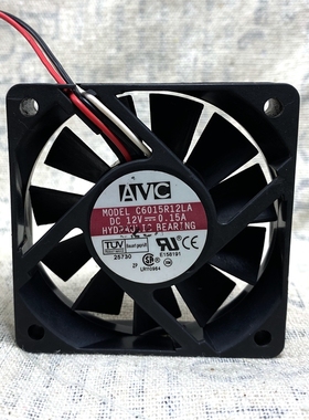 AVC 6015 12V 0.15A CPU 静音 机箱 大风量 散热风扇 C6015R12LA