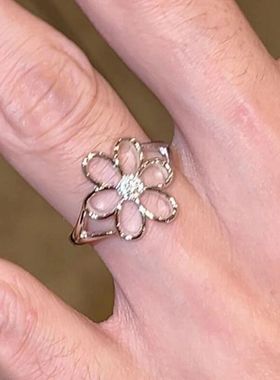 女款小众设计食指戒开口指环