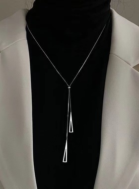 秋冬毛衣项链新款卫衣链配饰品