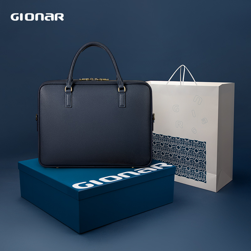 GIONAR男士送礼高档手提公文包