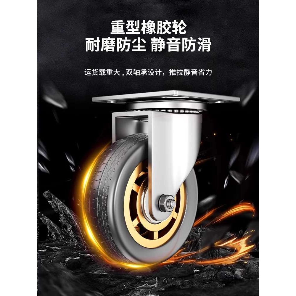 钢板小推车拉货手推车搬运车家用平板车便携拖车折叠小拉车手葡乐