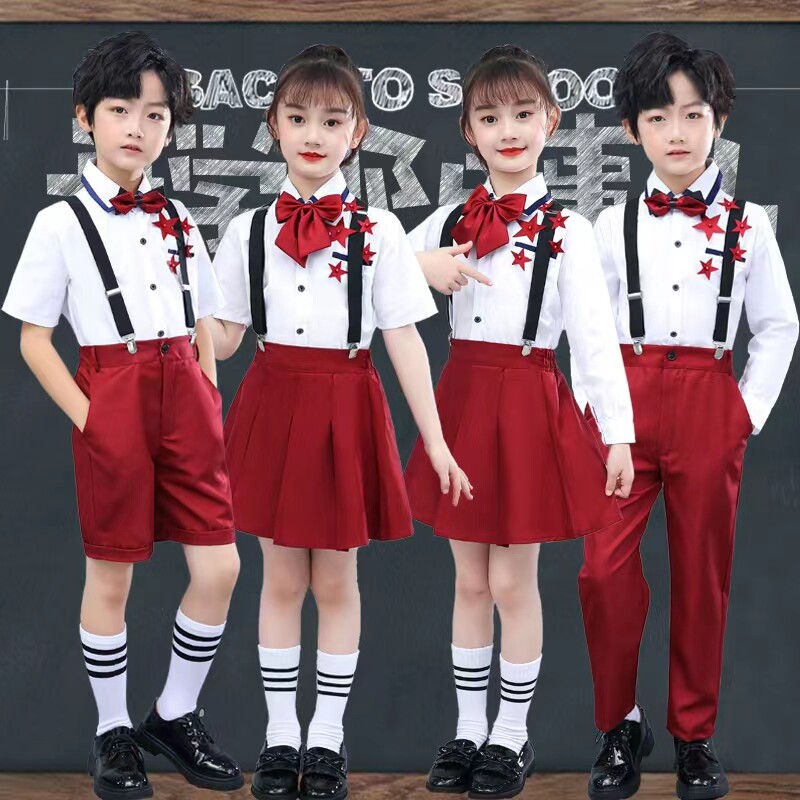新款儿童大合唱男女校园表演