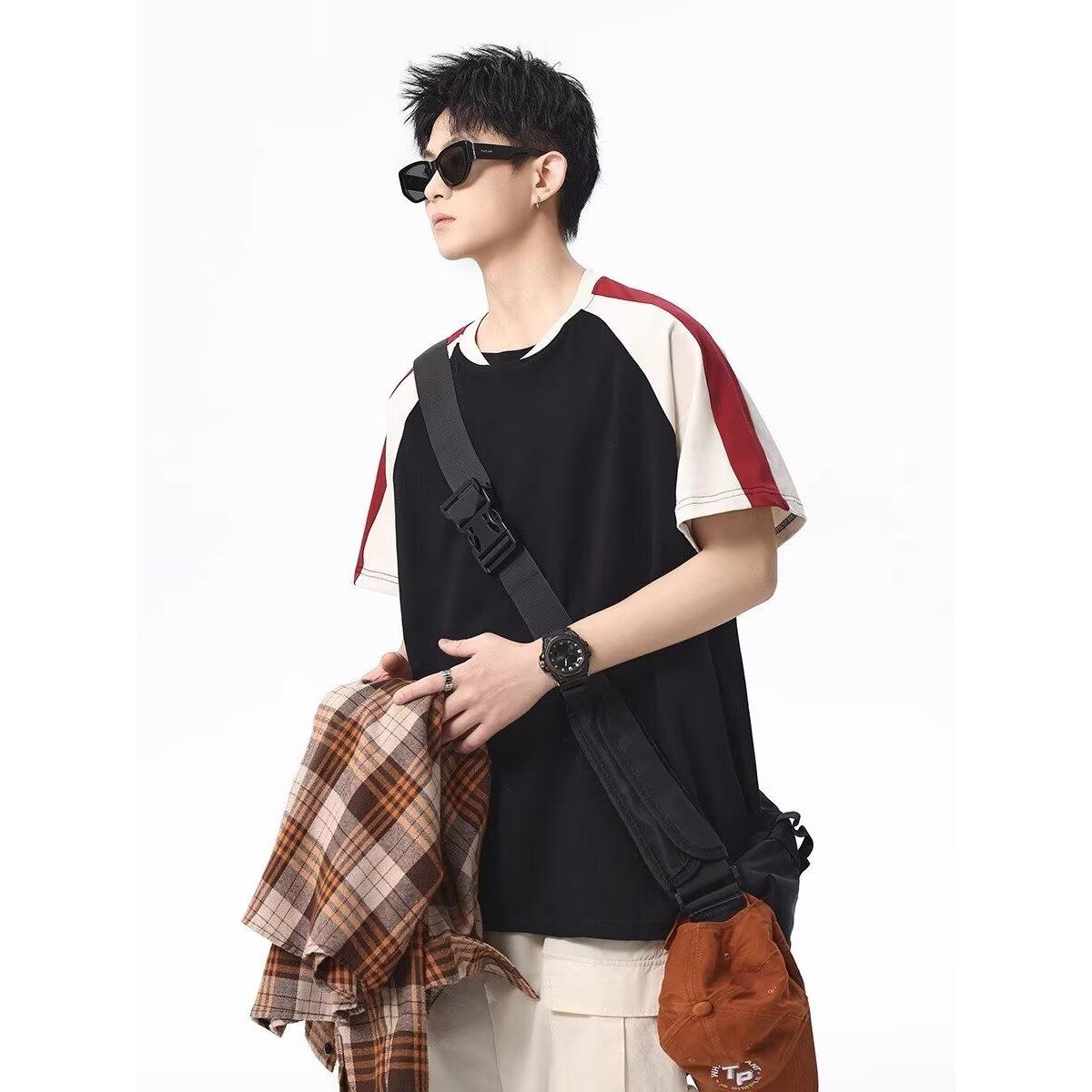 新款短袖t恤男夏季韩版潮流简约半袖上衣513DX1216P29，女装T恤，星座513